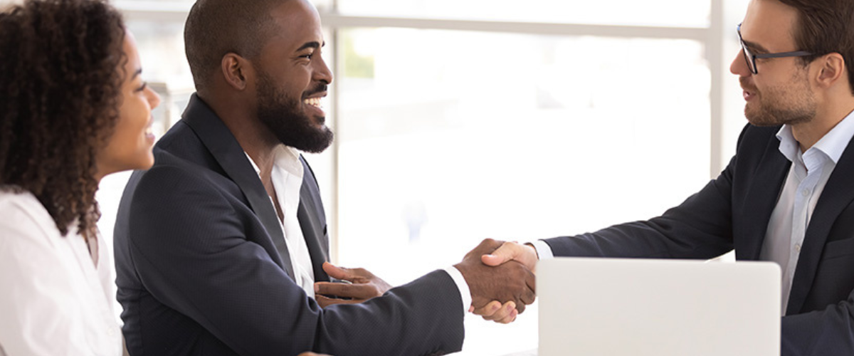 Image of Couple Meeting with an Advisor