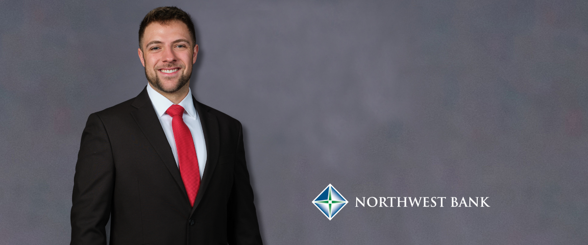 Image of Eli Guidroz and Northwest Bank Logo