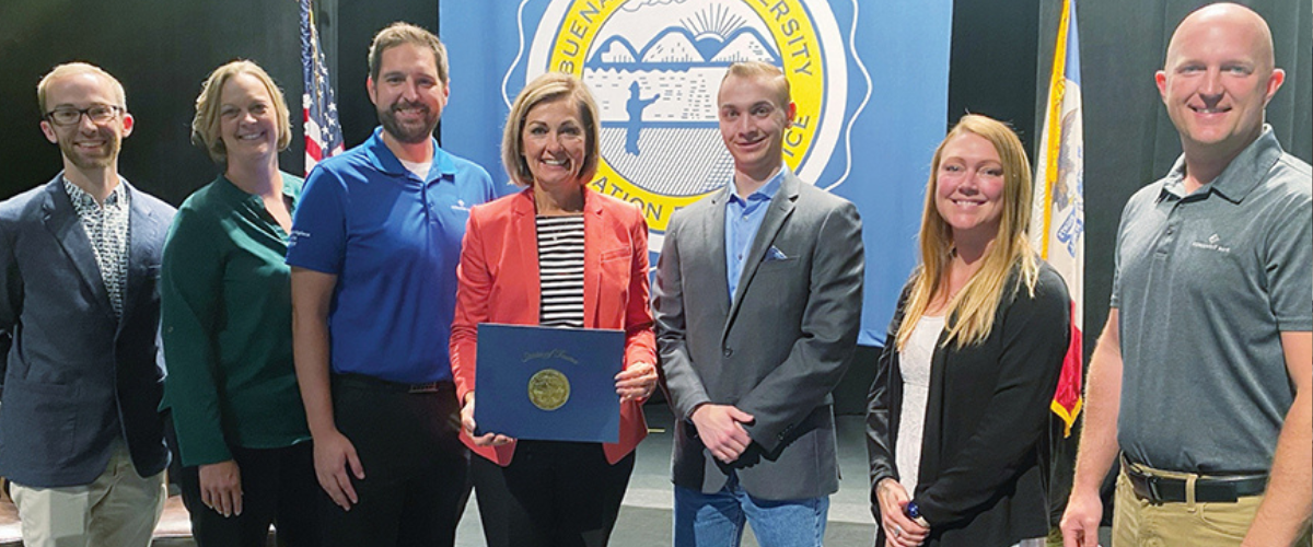 Northwest Bank receives Governor's Volunteer Award