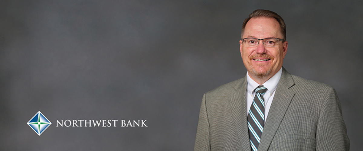 image of Curt Smith with Northwest Bank logo