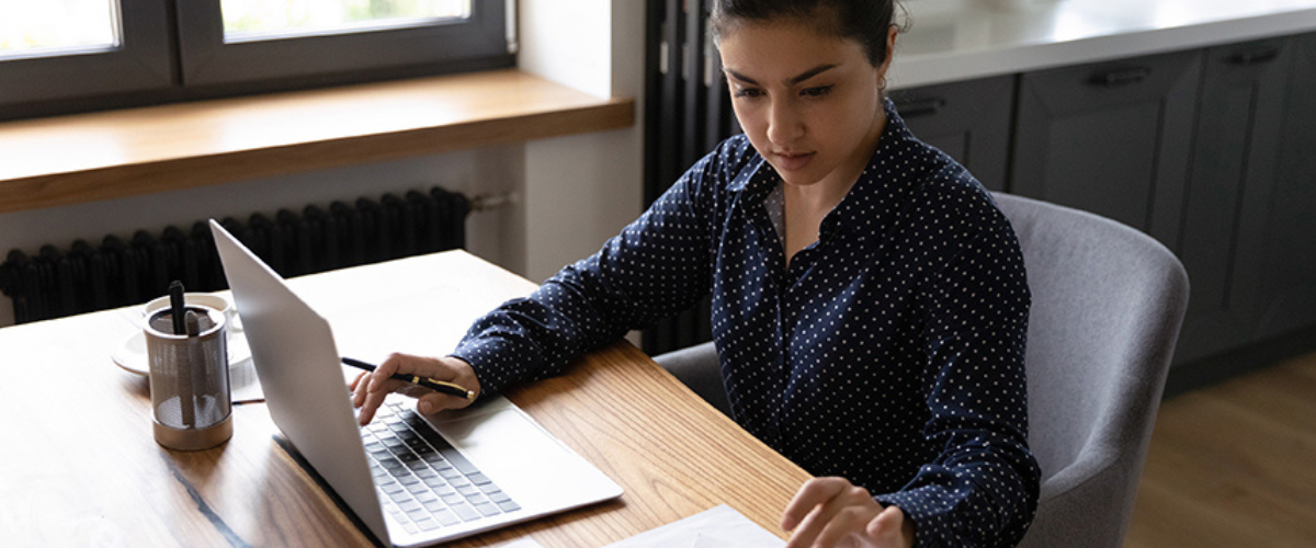 Image of Woman on Laptop