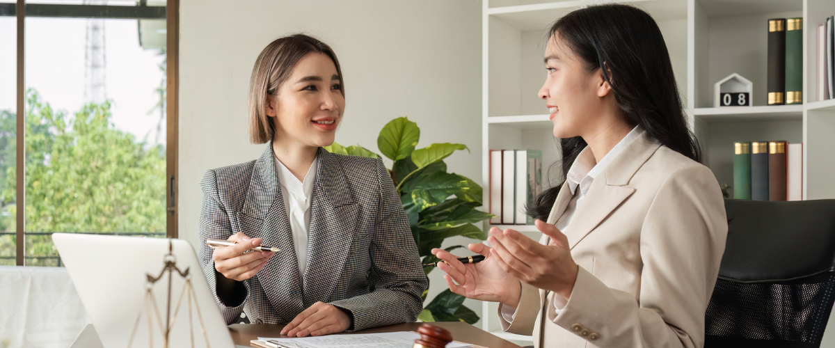Image Of Small Business Owner Meeting with Lawyer