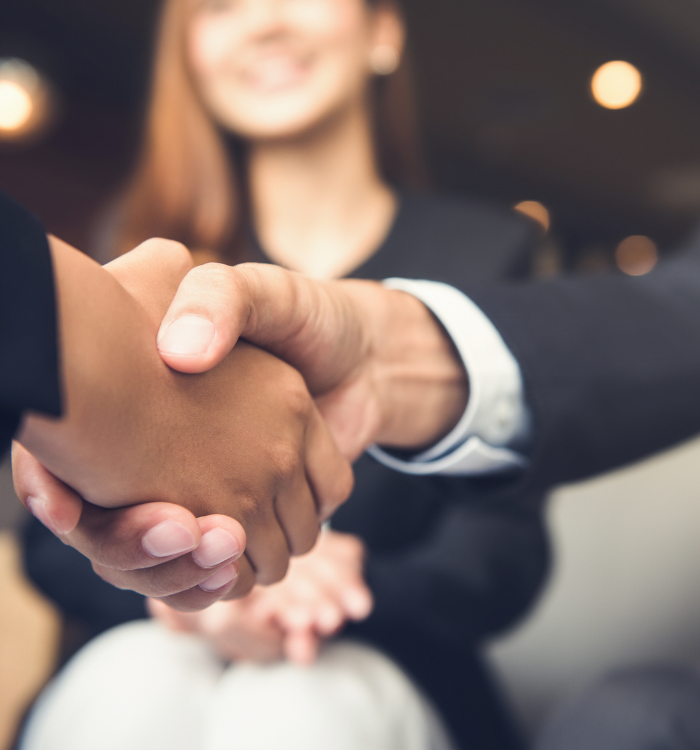 Handshake Confirming We Want To Help Make Your Dreams A Reality