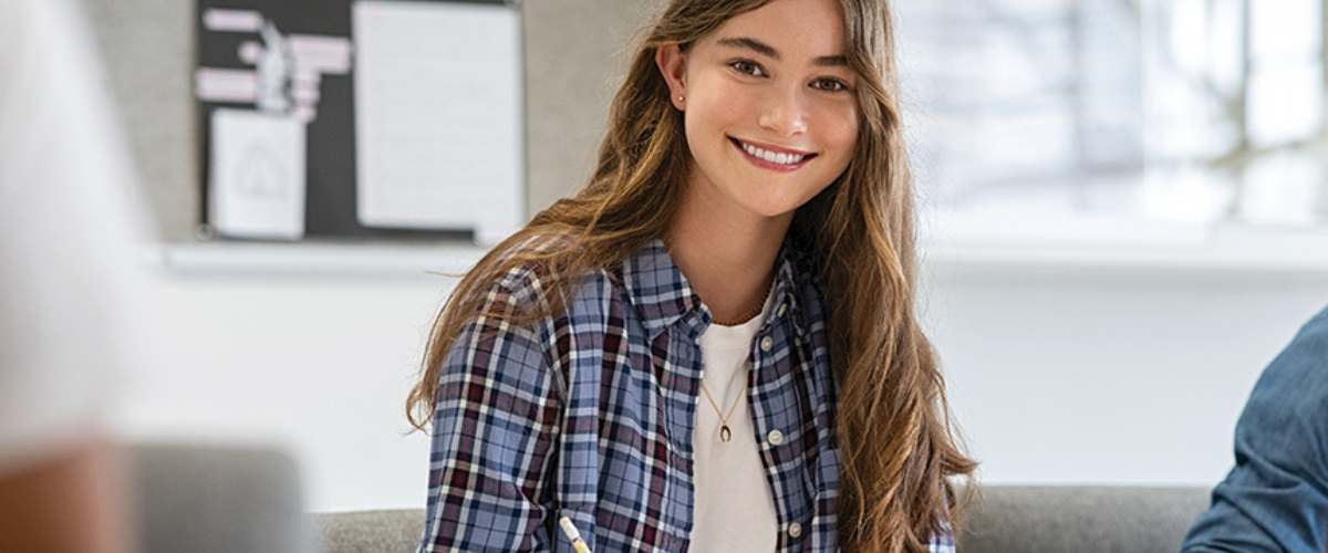 Image of Girl Taking Notes