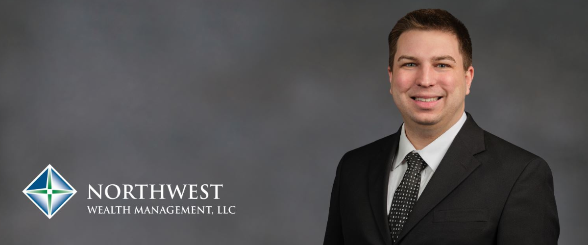 Northwest Wealth Management logo and photo of Alex Johnson